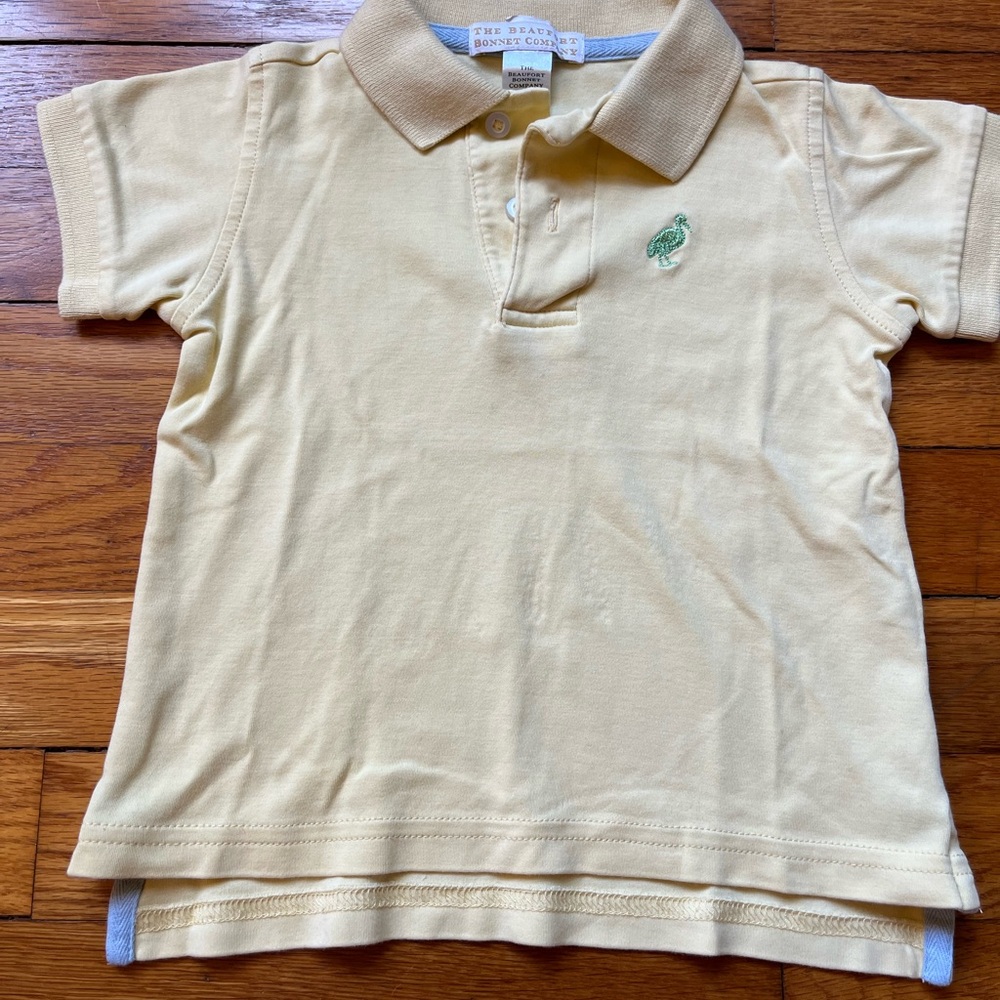 GUC TBBC Yellow Polo, 2T
